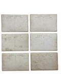 [PHOTOGRAPHY / THE BRITISH OCCUPATION OF TURKEY] Six original gelatine silver photos of the Kemalists executed by the occupying British firing squad in August 1920 in Izmit Shipyard, taken by the first Armenian photographer of Izmit