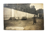 [PHOTOGRAPHY / THE BRITISH OCCUPATION OF TURKEY] Six original gelatine silver photos of the Kemalists executed by the occupying British firing squad in August 1920 in Izmit Shipyard, taken by the first Armenian photographer of Izmit