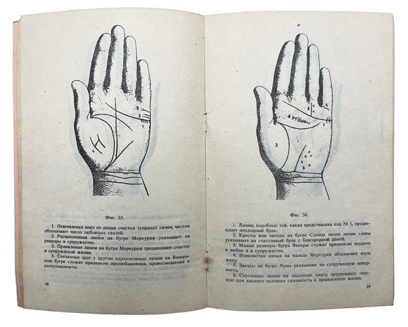 [MODERN CHIROMANCY IN RUSSIA] Atlas’ linii ladonnoj... [i.e., Atlas of lines on the palmar surface of the hand and their meaning (according to the explanations of famous palmists)].