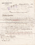 [THE SIXTH CHOLERA PANDEMIC (1899-1923) / EMMIGRATION / THE OTTOMAN EMPIRE] Manuscript report prepared by the Italian Royal Consular Agent in Rodosto (Tekirdağ), detailing the region’s poor sanitary conditions and the arrival of emigrants from...