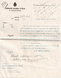 [THE SIXTH CHOLERA PANDEMIC (1899-1923) / EMMIGRATION / THE OTTOMAN EMPIRE] Manuscript report prepared by the Italian Royal Consular Agent in Rodosto (Tekirdağ), detailing the region’s poor sanitary conditions and the arrival of emigrants from...