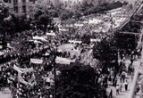 [PHOTOGRAPHY / THE 555K PROTESTS / THE FIRST ACTS OF CIVIL DISOBEDIENCE / THE EARLIEST STUDENT MOVEMENTS IN TURKEY] A collection of 38 gelatine silver photos documenting the 555K protests in 1960, the first example of civil disobedience in Turkey