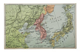 [PROPAGANDA MAP CARD OF THE RUSSO-JAPANESE WAR] [Map of Japan] No 873 Geographical Series. Engraved by J. Bartholomew & Co.