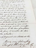 [19TH-CENTURY BRITISH ARMS INDUSTRY / ANGLO-OTTOMAN RELATIONS] Four autograph letters signed by Joseph Whitworth to Lieutenant-Colonel Said Pasha (Eğinli), concerning Ottoman arms and machinery orders following the Crimean War
