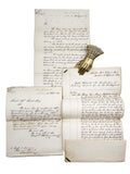 [19TH-CENTURY BRITISH ARMS INDUSTRY / ANGLO-OTTOMAN RELATIONS] Four autograph letters signed by Joseph Whitworth to Lieutenant-Colonel Said Pasha (Eğinli), concerning Ottoman arms and machinery orders following the Crimean War