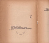 [EARLY EXAMPLE OF THE CONCRETE POETRY IN TURKEY] Misirkalyonigne. Cover design by Ferit Öngören