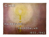 [DATA VISUALIZATION / STATISTICS OF THE ENLIGHTENMENT OF THE YOUNG REPUBLICAN TURKEY] C.H.P. Halkevleri - Halkodaları 1932-1942.
