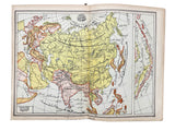 [DATA VISUALIZATION / ATLAS OF THE NEW TURKEY] Mekteblilere Cumhuriyet atlasi: Kitaât-i hamse, kürre-yi müceseme ve kürre-yi musattaha ile... [i.e., The Republican Atlas for students, including maps of the five continents,...