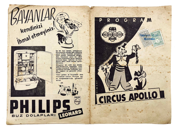 [CIRCUS APOLLO IN ISTANBUL / MODERN EPHEMERAS] Circus Apollo: Program