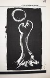 [ONE OF THE EARLIEST ANARCHIST PERIODICALS IN TURKEY / COUNTERCULTURE / ECOLOGY] Kara sanat… seçkisi [i.e., Black art… A selection]. Nos. 1-2 [COMPLETE RUN]. Cover design by Kemal Aratan