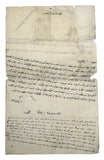 [GREEK ARCHITECTS / ANATOLIA] Original document written to the Sultan, detailing the procedures regarding the application by Panayot Kalfa, the contractor of the bridges on the Tosya road in Kastamonu, for the payment of his entitlement, dated [1889]