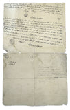 [GREEK ARCHITECTS / ANATOLIA] Original document written to the Sultan, detailing the procedures regarding the application by Panayot Kalfa, the contractor of the bridges on the Tosya road in Kastamonu, for the payment of his entitlement, dated [1889]