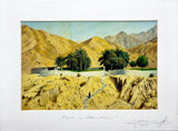 [DUBAI / LANDSCAPES] Four landscapes from Dubai: Young sailor, Scenery with ship, Farm in mountains, Old Dubai creek