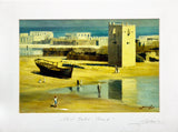 [DUBAI / LANDSCAPES] Four landscapes from Dubai: Young sailor, Scenery with ship, Farm in mountains, Old Dubai creek