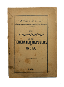 The Constitution of the Federated Republics of India