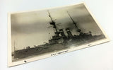 [WW 1 / NAVAL FORCES] Original gelatin silver photo of H.M.S. Irresistible in 1914