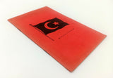 [ILLUSTRATED ARABIC BOOK ON THE OTTOMAN FLAGS] Tarikh al-'alem al-Osmânî. [i.e. History of the Ottoman flags]