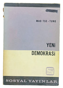 [ON NEW DEMOCRACY] Yeni demokrasi. [i.e. La Democratie nouvelle = On new democracy]. Translated in Turkish by Mehmet Dogu