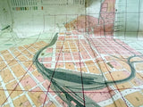 [FIRST MASTER CITY PLAN OF BAKU / GERMAN-RUSSIAN MAP MAKERS] Plan sushestvuyushago i proektirovannago ragpolojenia gubernskago goroda Baku, c' ponazaniem'..., 1898-1900 g. [i.e. Plan of the existing and projected location of Baku