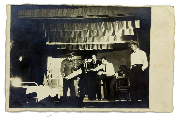 [PHOTOGRAPH OF TURKISH OTHELLO] [I.e. The two-act (comedy musical) Othello written by Kazim at Istanbul High School in 1932, was very successful].