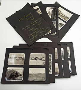 [MIDDLE EAST / MINERALOGY / SCIENTIFIC VOYAGES] Original twenty-three gelatin silver photos documenting the voyage to East Anatolia for collecting minerals from August 25, 1953 to October 20, 1953...