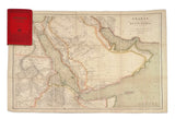 [MAP / ARABIAN PENINSULA] Arabia with index 3/6 net. Arabia. The Red Sea and the valley of the Nile, Egypt, Nubia and Abyssinia. English miles, 6915 to a degree / kilometres 1113 to a degree