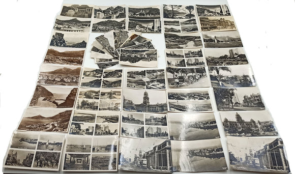 [AFRICA] Original 49 real photo postcards of South Africa and Natal