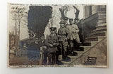 [MIDDLE EAST / ARMISTICE & OCCUPATION PERIOD OF ISTANBUL] Original two gelatin silver photographs of Italian soldiers in Istanbul during the occupation of Constantinople