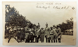 [MIDDLE EAST / ARMISTICE & OCCUPATION PERIOD OF ISTANBUL] Original two gelatin silver photographs of Italian soldiers in Istanbul during the occupation of Constantinople