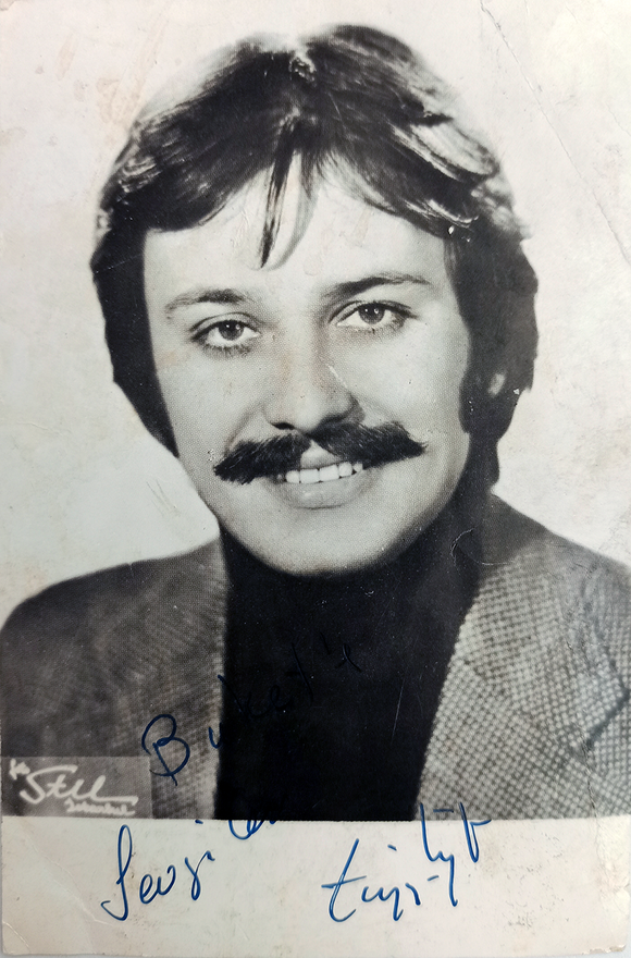 Original print photograph signed and inscribed 'Engin Çaglar'