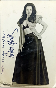 Original photograph signed 'Fatma Girik'.