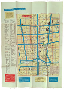 [CITY PLAN OF ISFAHAN]. Map of Isfahan with a large index