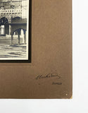[MIDDLE EAST / ADRIANOPLE / ISLAMIC ARCHITECTURE] Early four photographs taken in the Republican period of decorative elements of the mosques in Edirne (Adrianople) city