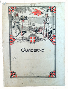 [ITALIAN PROPAGANDA / TRIPOLI / PAPER] Print leaflet for students: Guerra Italo-Turca. [i.e. Italian-Turkish War in Tripoli].