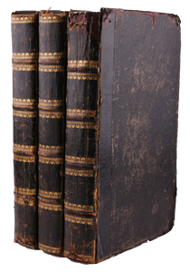 [1864 EDITION OF NAIMA HISTORY] Tarih-î Naima. Ravzatü'l-hüseyin fî hûlâsat-i ahbâri'l-hafikayn. [Naima's Ottoman history / Framed Edition]. 3 volumes of 6 [Including 1, 3, amd 4th volumes).